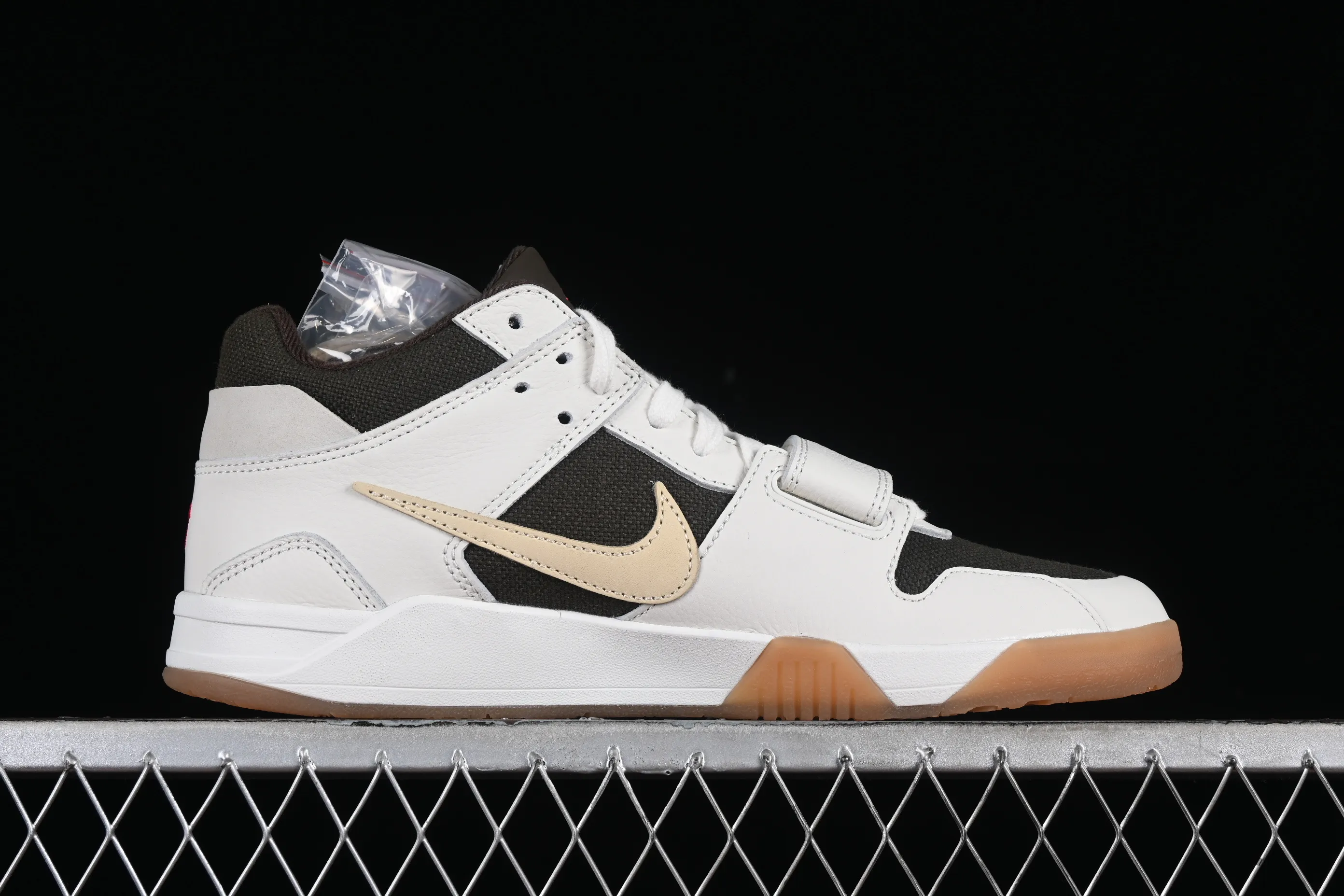 All categories Air Jordan Jordan series basketball shoes Air Jordan 1 Low LW version Travis Scott x Jordan Cut The Check AJ1 Joe 1 hook and loop fashion basketball shoes FZ8117-100